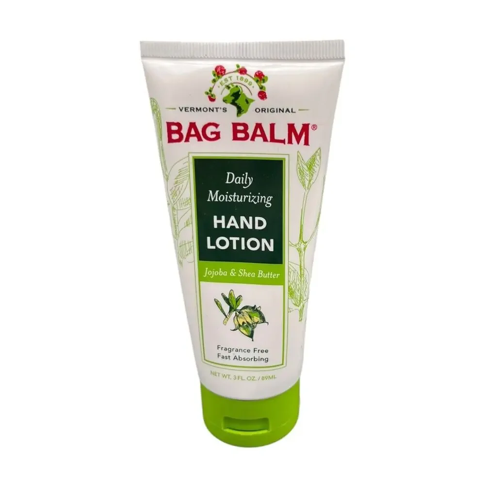 Bag Balm Hand & Body‎ Lotion, 3 oz Jojoba & Shea Butter New Sealed